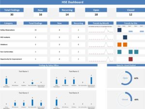 HSE Dashboard - New