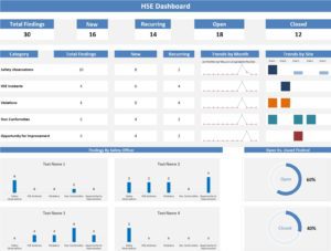 HSE Dashboard - New