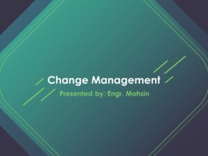 Change Management