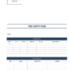 Fire Safety Plan