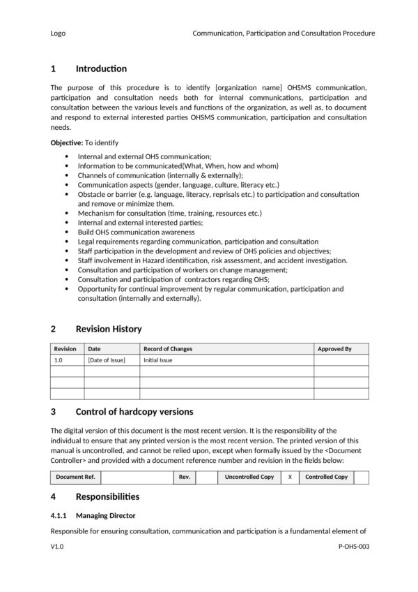 ISO 45001-2018 Complete Documentation