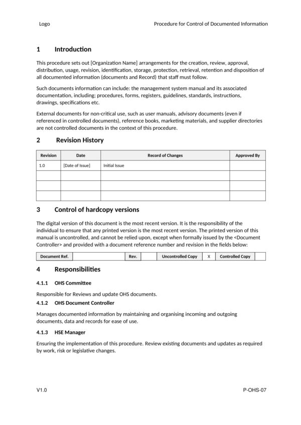 ISO 45001-2018 Complete Documentation
