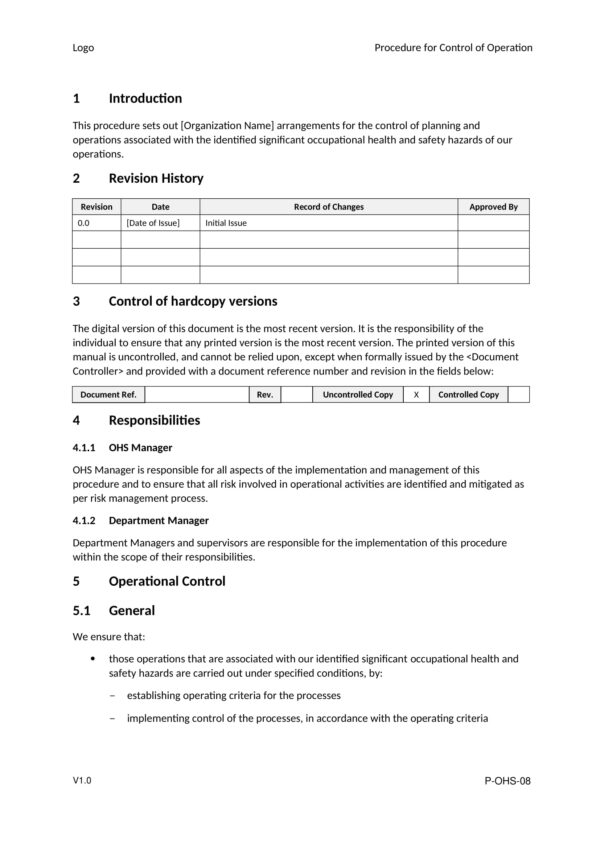 ISO 45001-2018 Complete Documentation