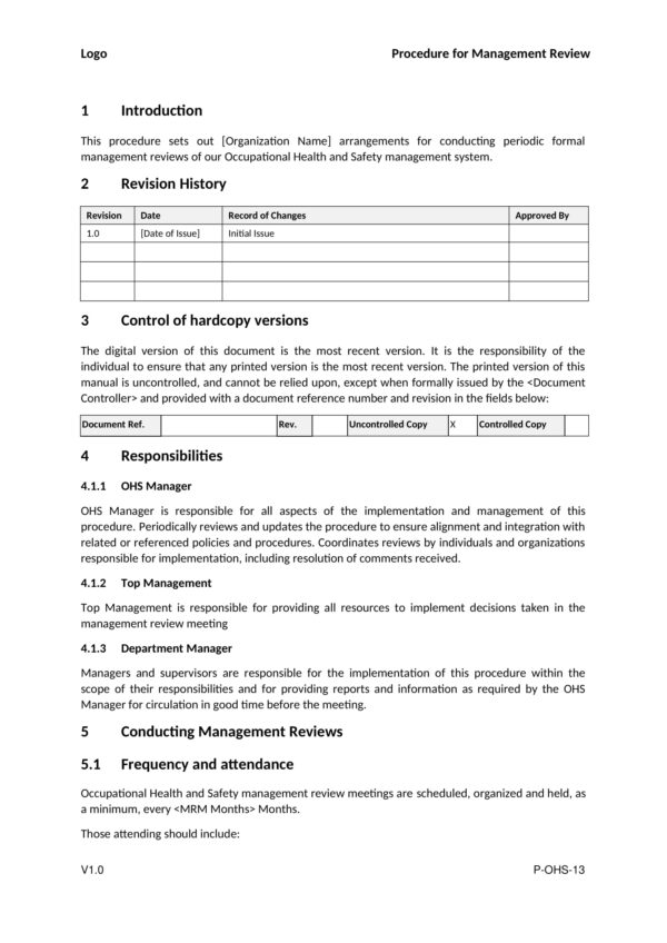 ISO 45001-2018 Complete Documentation
