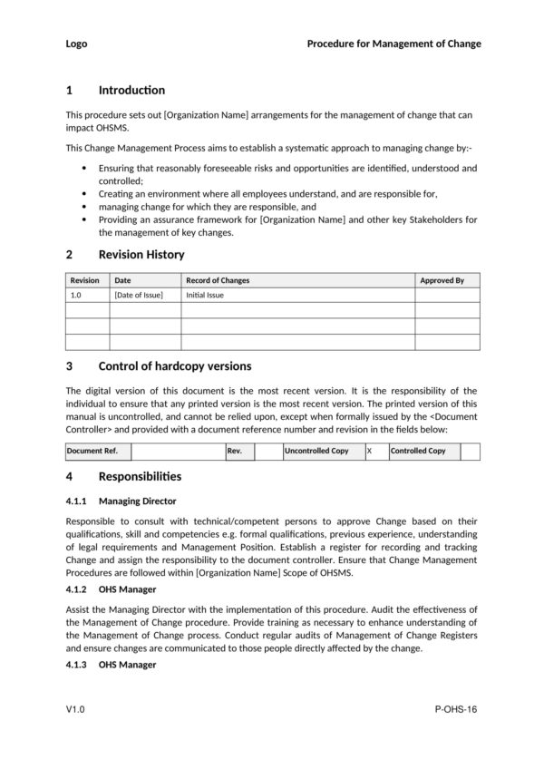 ISO 45001-2018 Complete Documentation