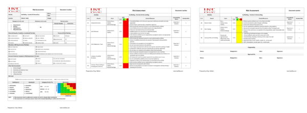 Scaffolding Erection & Dismantling Risk Assessment