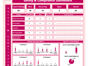 Safety & Compliance Dashboard
