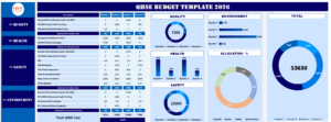 QHSE Budget Template 2026