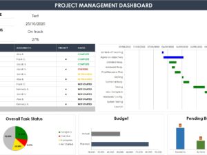 Project-Management-Dashboard
