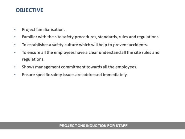 Slide2 Staff Induction Presentation
