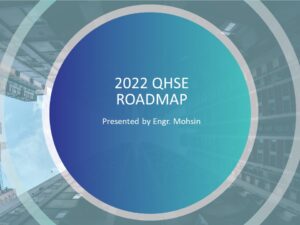 2022 QHSE Roadmap