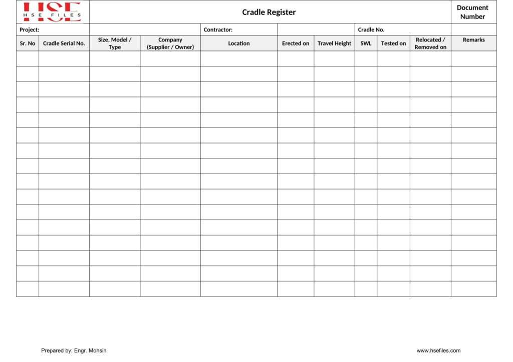 18 QHSE Register - hsefiles.com