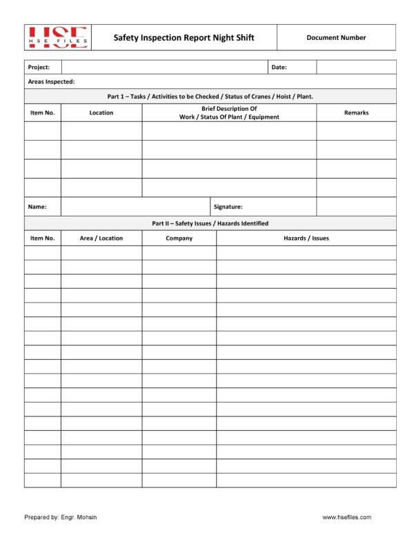 10 QHSE Reports