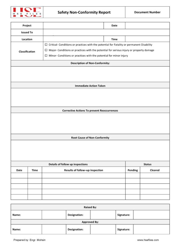 10 QHSE Reports