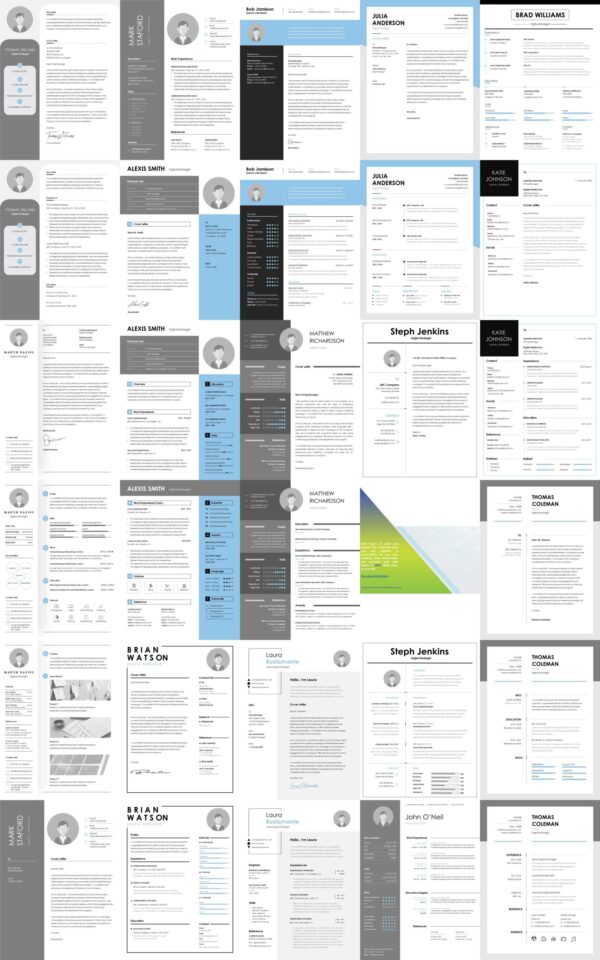 Resume Template Collection Resume Template Collection