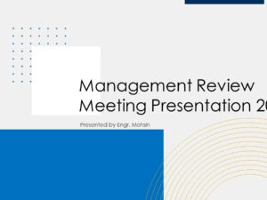 Management Review Meeting Presentation 2022