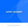 Safety Moments- 20 Topics