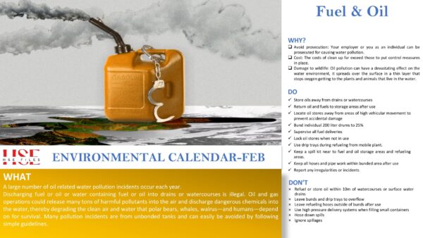 Environmental Calendar Package