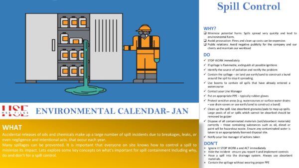 Environmental Calendar Package