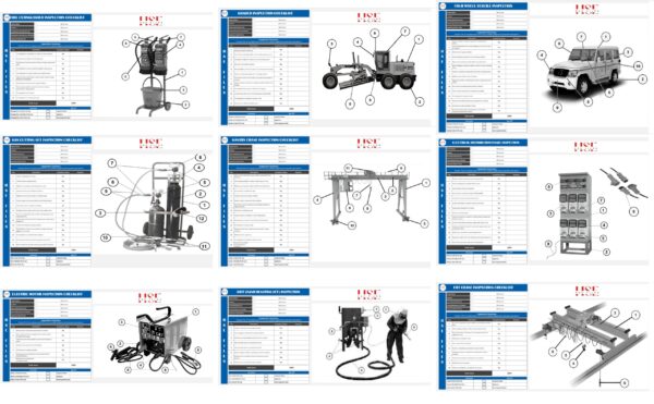 Equipment Visual Inspection Checklist-38 files